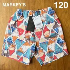 MARKEY’S マーキーズ　総柄ショーツ　ハーフパンツ　マルチPT 120