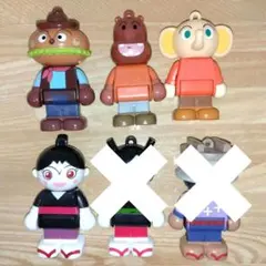 アンパンマン　ブロックラボ フィギュア 4体セット　人形　スイング