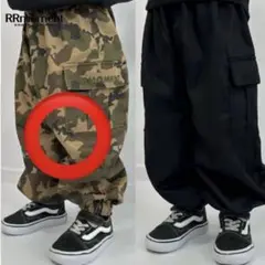 RR moment ルルモーメントツイルカーゴパンツ 迷彩