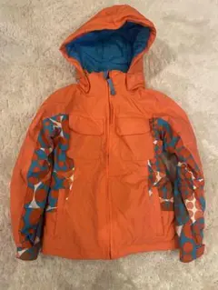 【お値下げ】burton 子供用スキーウェア オレンジ上下セット