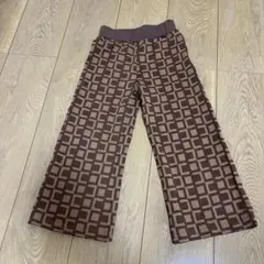 mid mile むくぞー しまむら ワイドパンツ 110