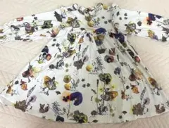 next baby 総柄 ワンピース 9-12m