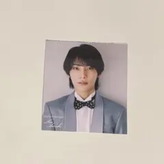 Myojo 4月号 ちっこい版 ジュニア大賞　厚紙カード 阿達慶　1枚