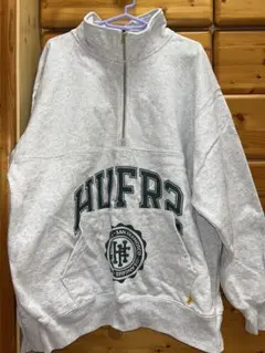 FR2 エフアールツー　ハーフジップ　スウェット Half zip Piping Sweatshirt – #FR2