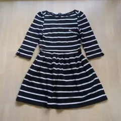 ♪お値下げ♪　バーバリー　ブルーレーベル　七分袖ボーダーワンピース
