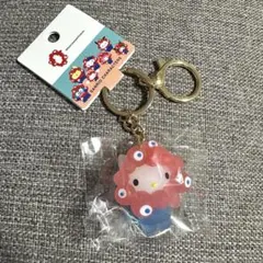 サンリオ ミャクミャク コラボ クリア キーホルダー キティ