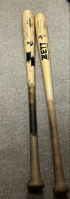 SSK MM jr 和牛jbリアルグリップトレーニング竹バット セット売り