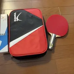 Yasaka 卓球ラケット ESPAL ケース付き　ピン球６個