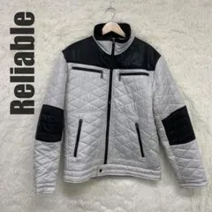 Reliableキルティングジャケット　RC キルティングジャケット グレーと黒