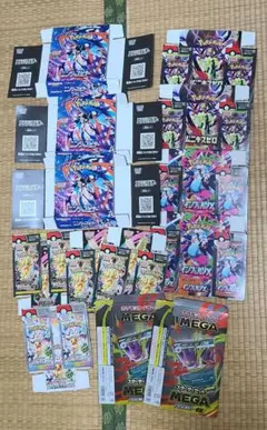 空箱 ポケモンカード/ポケカ ニンジャスピナー/インフェルノX/テラスタルフェス