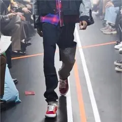 JieDa OW 2WAY SLIM DENIM PANTS BLACK 1