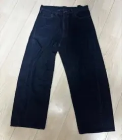GU メンズ バレルレッグジーンズ最終価格のサムネイル