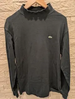 Lacoste ブラック ハイネック トレーナー
