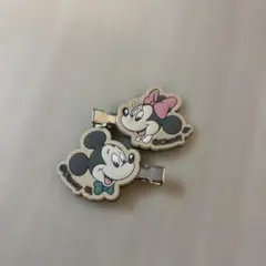 ミッキー ミニー ヘアピン セット
