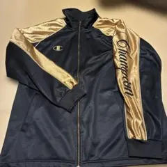 ひ*ー様 champion セットアップ　上下　ゴールド、ブラック刺繍　チャンピ