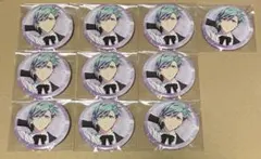 タブナイ　缶バッジ　藍