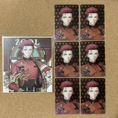 アイナナ トウマ 7周年 色紙 メタカ19 メタルカード