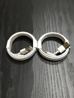 新品 iPhone ライトニングケーブル 2本 2m USB 充電器 純正品質