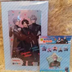 リポビタンD×にじさんじ オリジナルチケットクリアファイル 缶バッジ