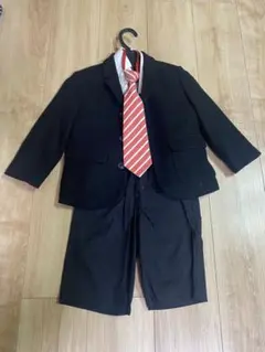 familiar 100cm子供フォーマルスーツ（ショートパンツ120cm付き）