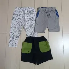UNIQLO など ハーフパンツ　レギンスパンツ　 90　男の子 ユニクロ