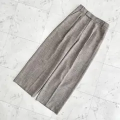 美品　アーバンリサーチ　DOORS ワイドパンツ　グレー　36 レディース