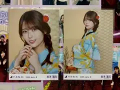 岩本蓮加 浴衣 生写真セット 2025年7月