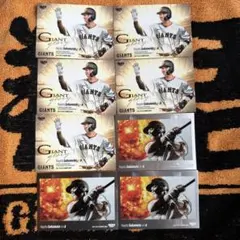 巨人2025BBM 坂本勇人　8枚セット