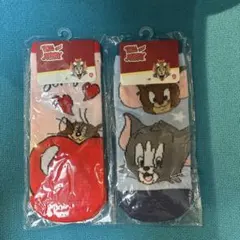 トムとジェリー ♡ のびのびソックス 2足セットのサムネイル