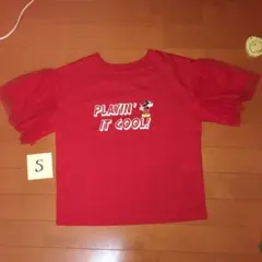 ディズニー　ミッキーTシャツ　Sサイズ