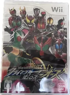 【美品】仮面ライダー クライマックスヒーローズ Wii