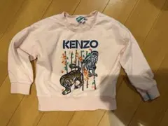 KENZO トラプリント ピンク トレーナー 110cm