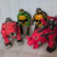 ミュータント タートルズ フィギュア アメトイ 3点セット - メルカリ