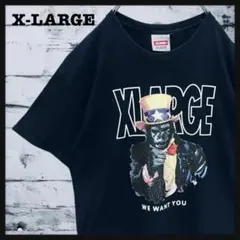 t462【人気】エクストララージ ビッグプリント ロゴ Tシャツ 希少 入手困難