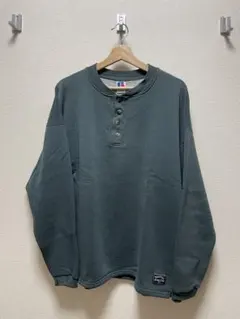 ウールリッチ Lサイズ 90's ヘンリーネック ヴィンテージ アメリカ製 MILITARY 実物 新品 デッドストック 米軍 5ボタン ヘンリー