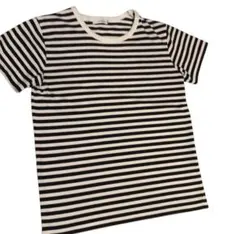 nanamica ナナミカ ボーダーTシャツ WS ネイビー×ホワイト 日本製のサムネイル