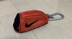 Nike ボールポーチ　ナイロン小物入れ オレンジ