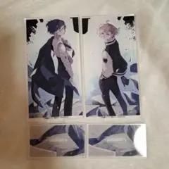 中原中也 太宰治　文豪ストレイドッグス　原作絵　アクリルスタンド