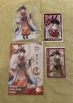 鬼滅の刃　午年　アクスタ　フォトカード　特典ポスカ　栗花落カナヲ