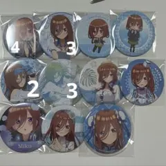 五等分の花嫁　中野三玖　缶バッジ