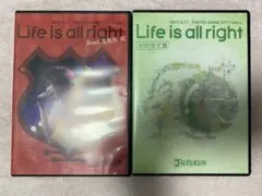 ゴールデンボンバー　Life is all right DVD 2点セット