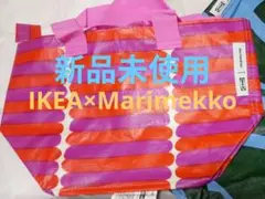 イケア×マリメッコ　コラボバッグ　ファスナー付き　ピンクのみのサムネイル