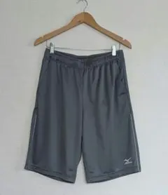 MIZUNO ミズノ ハーフパンツ スポーツウェア グレー XLサイズのサムネイル