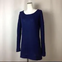 ★used★Editionトゥモローランド★ロング丈薄手セーター★38★