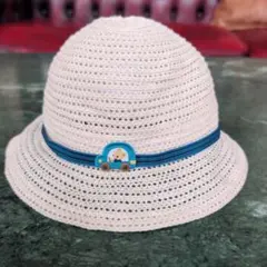 familiarベビー麦わら帽子