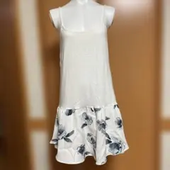 RD ルージュディアマン　重ね着用　花柄　インナー　キャミワンピース