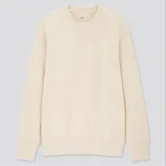 スエットシャツ アイボリー Lサイズ UNIQLO