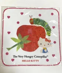 はらぺこあおむし×ハローキティ ミニタオル