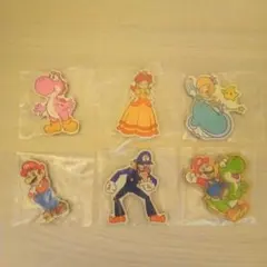 スーパーマリオ　キャラマグネッツ2 ６点セット
