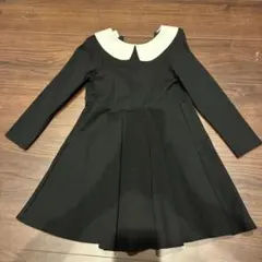 メゾンドラビ 110 黒 ワンピース フォーマル